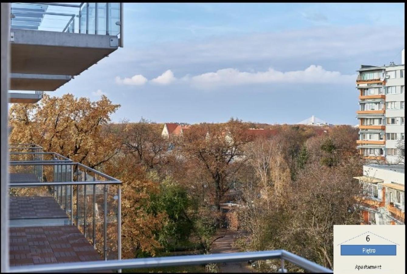 Szóste piętro Apartman Wrocław Kültér fotó